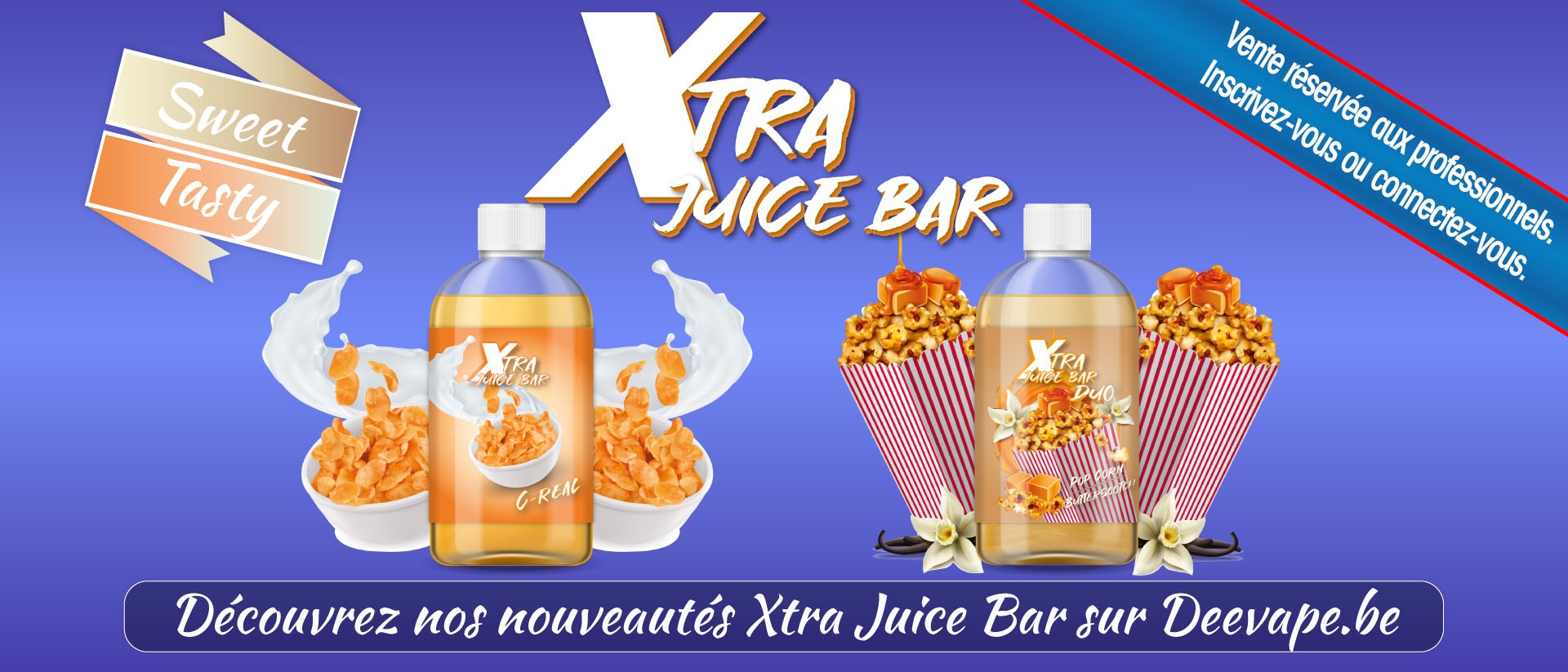 XTRA JUICE BAR - PopCorn/Butterscotch - C-Real